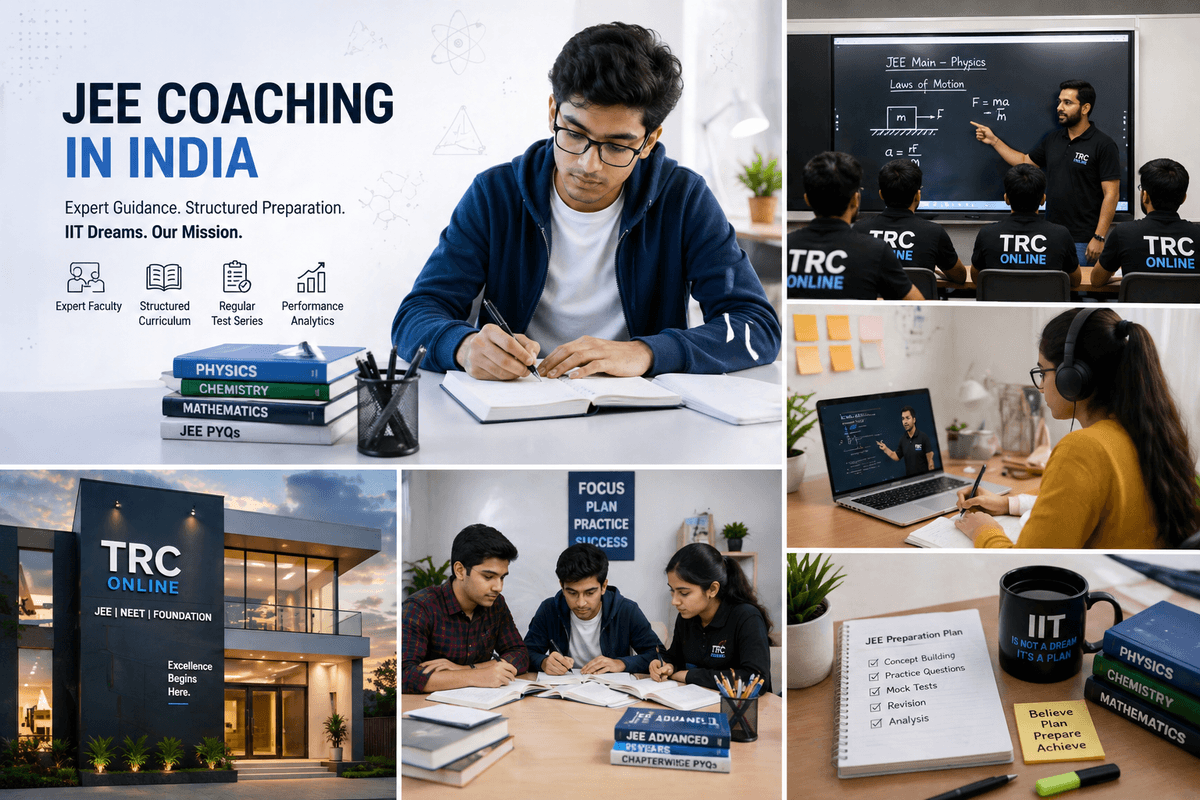 Students preparing for JEE